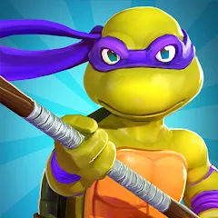 Скачать взлом TMNT: Mutant Madness (ТМНТ)  [МОД Много денег] - стабильная версия apk на Андроид