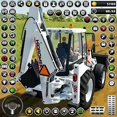 Взломанная Real JCB Construction Games 3D  [МОД Menu] - полная версия apk на Андроид