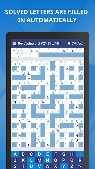 Keywords — Codeword Puzzle  [МОД Бесконечные деньги] Screenshot 4