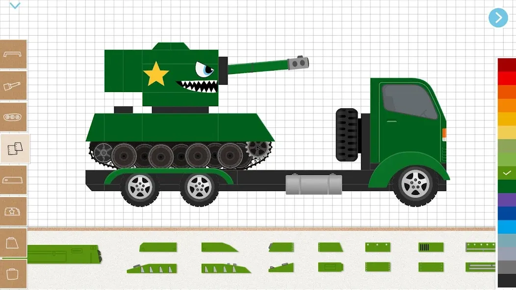 Labo Tank-Armored Car & Truck (Лабо)  [МОД Бесконечные монеты] Screenshot 5