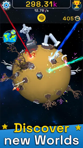 Planet Evolution: Idle Clicker (Планета Эволюция)  [МОД Unlocked] Screenshot 2