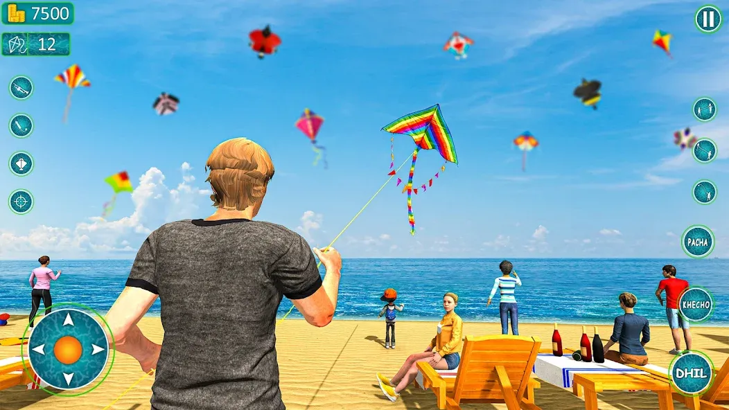 Kite Basant: Kite Flying Games  [МОД Меню] Screenshot 5