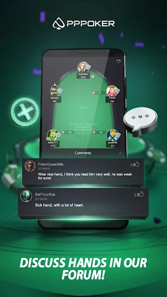 PPPoker-Home Games  [МОД Menu] Screenshot 5