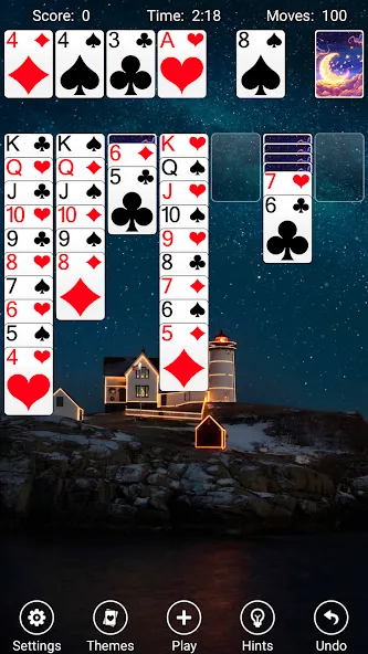 Solitaire  [МОД Много монет] Screenshot 2