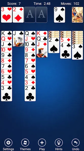 Solitaire  [МОД Много монет] Screenshot 3