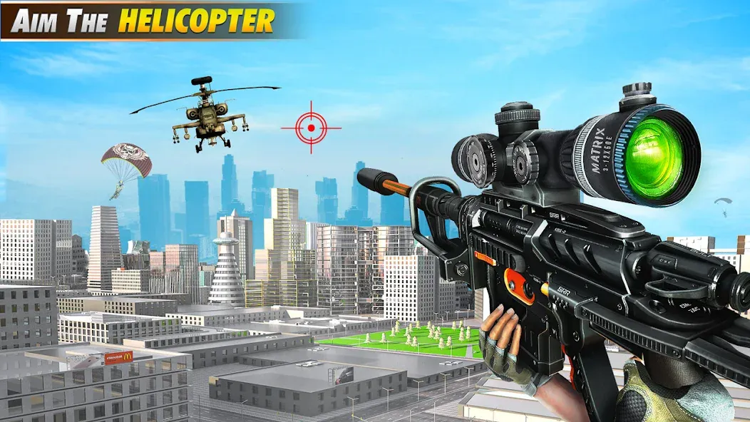 Sniper Shooter Mission Games  [МОД Menu] Screenshot 1