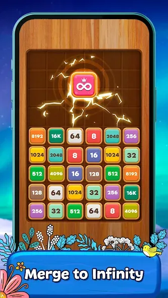 Merge Wood: Block Puzzle (Мерж Вуд)  [МОД Unlimited Money] Screenshot 4