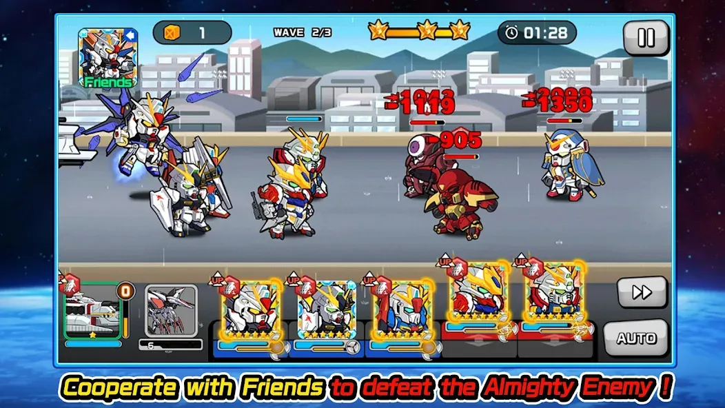 LINE: Gundam Wars (Лайн)  [МОД Mega Pack] Screenshot 5