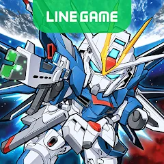 Взломанная LINE: Gundam Wars (Лайн)  [МОД Mega Pack] - полная версия apk на Андроид