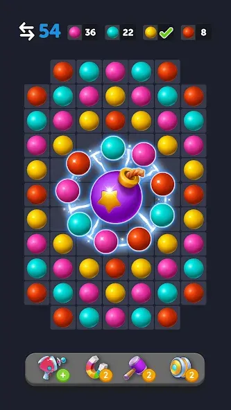 Bubble Link - Connect & Match (Бабл Линк)  [МОД Много монет] Screenshot 2