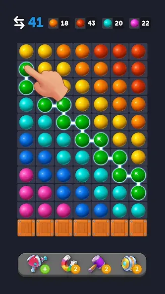 Bubble Link - Connect & Match (Бабл Линк)  [МОД Много монет] Screenshot 4