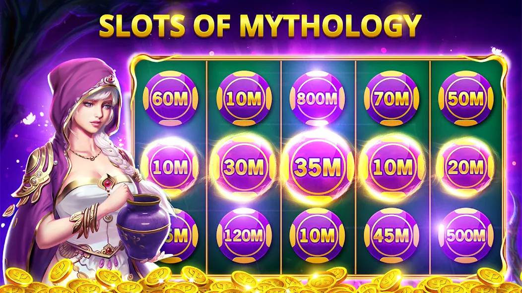 Slots Myth - Slot Machines  [МОД Unlocked] Screenshot 2