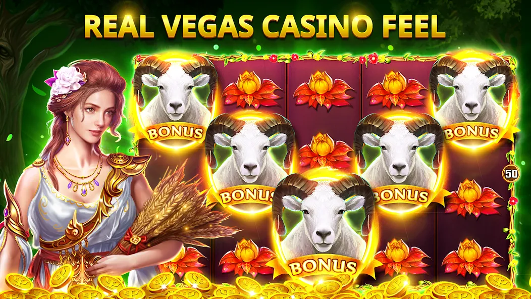 Slots Myth - Slot Machines  [МОД Unlocked] Screenshot 4