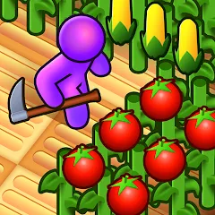 Скачать взломанную Farm Land - Farming life game (Фарм Лэнд)  [МОД Mega Pack] - последняя версия apk на Андроид