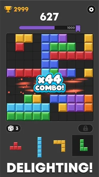 Block Mania - Block Puzzle (Блок Мания)  [МОД Бесконечные монеты] Screenshot 3