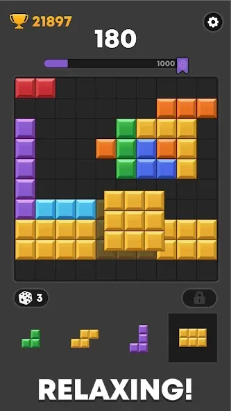 Block Mania - Block Puzzle (Блок Мания)  [МОД Бесконечные монеты] Screenshot 5