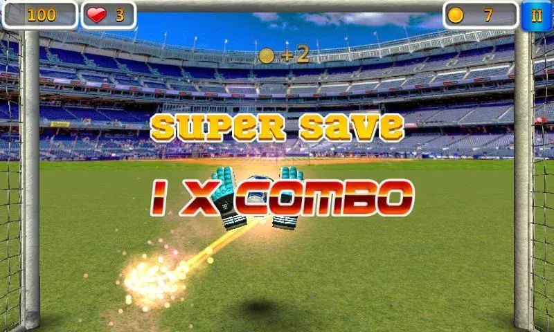 Super Goalkeeper - Soccer Game (упер Вратарь)  [МОД Mega Pack] Screenshot 1