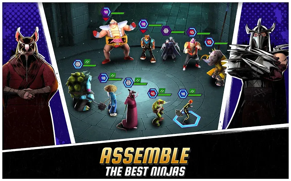 Ninja Turtles: Legends  [МОД Mega Pack] Screenshot 1