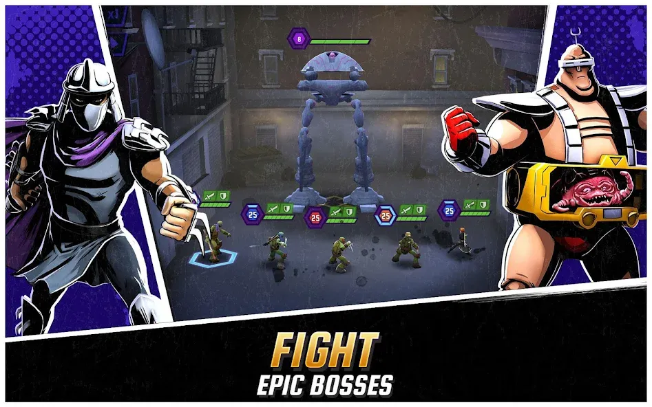 Ninja Turtles: Legends  [МОД Mega Pack] Screenshot 2