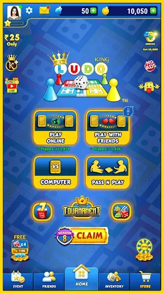 Ludo King™ (Лудо Кинг)  [МОД Mega Pack] Screenshot 5