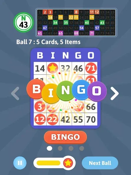 Bingo Mania - Light Bingo Game (Бинго Мания)  [МОД Unlimited Money] Screenshot 5