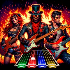 Взлом Guitar Hero Mobile: Music Game (Гитар Хиро Мобайл)  [МОД Unlimited Money] - последняя версия apk на Андроид