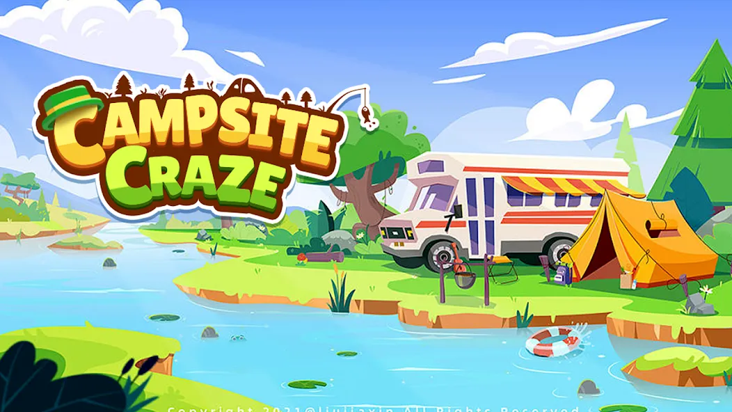 Campsite Craze: Puzzle Merge (Кемпинговая Лихорадка)  [МОД Mega Pack] Screenshot 1