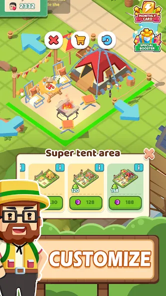 Campsite Craze: Puzzle Merge (Кемпинговая Лихорадка)  [МОД Mega Pack] Screenshot 5