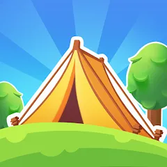 Скачать взлом Campsite Craze: Puzzle Merge (Кемпинговая Лихорадка)  [МОД Mega Pack] - полная версия apk на Андроид