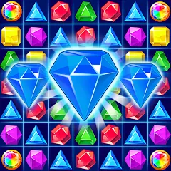 Взломанная Jewel Crush™ - Match 3 Legend  [МОД Unlimited Money] - полная версия apk на Андроид