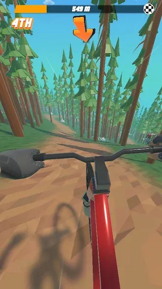 Bike Hill 3D (Байк Хилл 3Д)  [МОД Mega Pack] Screenshot 4