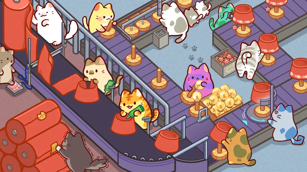 Kitty Cat Tycoon (Китти Кэт Тайкун)  [МОД Menu] Screenshot 2