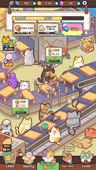 Kitty Cat Tycoon (Китти Кэт Тайкун)  [МОД Menu] Screenshot 5