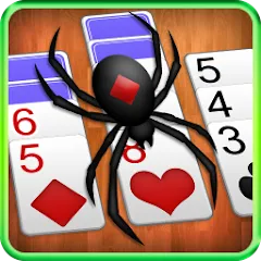 Взлом Spider Solitaire  [МОД Меню] - последняя версия apk на Андроид