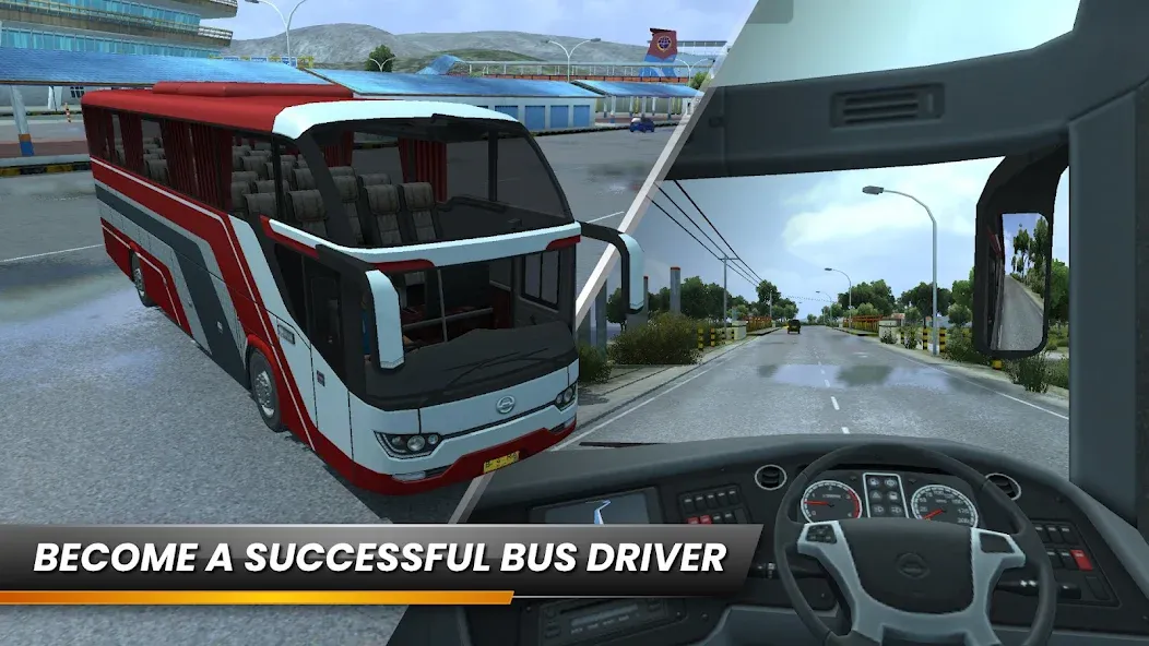 Bus Simulator Indonesia (Бус Симулятор Индонезия)  [МОД Все открыто] Screenshot 1