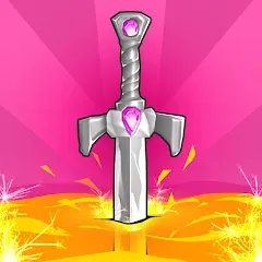 Скачать взломанную Sword Melter (Сворд Мелтер)  [МОД Mega Pack] - полная версия apk на Андроид