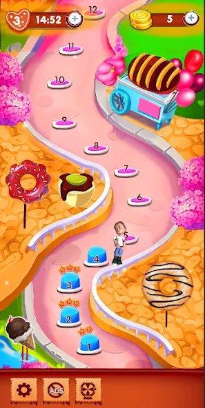 Candy Blast : candy love (Кэнди Бласт)  [МОД Меню] Screenshot 4