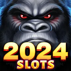 Скачать взломанную Ape Slots: Vegas Casino Deluxe  [МОД Menu] - полная версия apk на Андроид