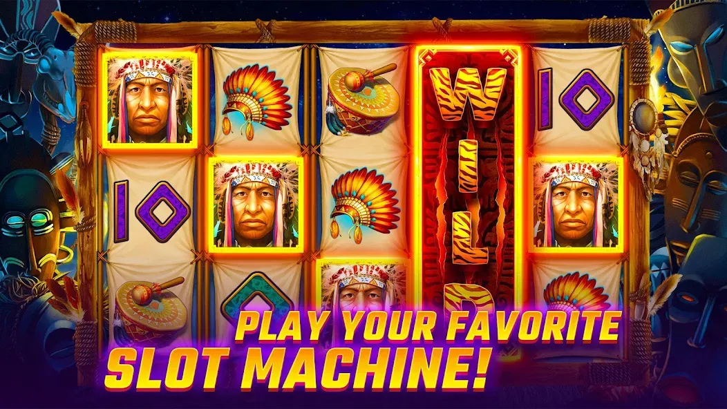 Slots WOW Casino Slot Machine (Слотс ВОУ)  [МОД Mega Pack] Screenshot 5