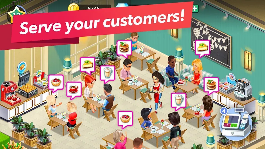 My Cafe — Restaurant Game  [МОД Меню] Screenshot 3