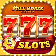 Взломанная Full House Casino - Slots Game (Фулл Хаус Казино)  [МОД Unlimited Money] - полная версия apk на Андроид