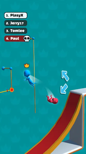 Run Race 3D — Fun Parkour Game (Ран Рейс 3Д)  [МОД Много монет] Screenshot 3