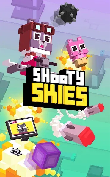 Shooty Skies (Шутый Скаиес)  [МОД Mega Pack] Screenshot 1