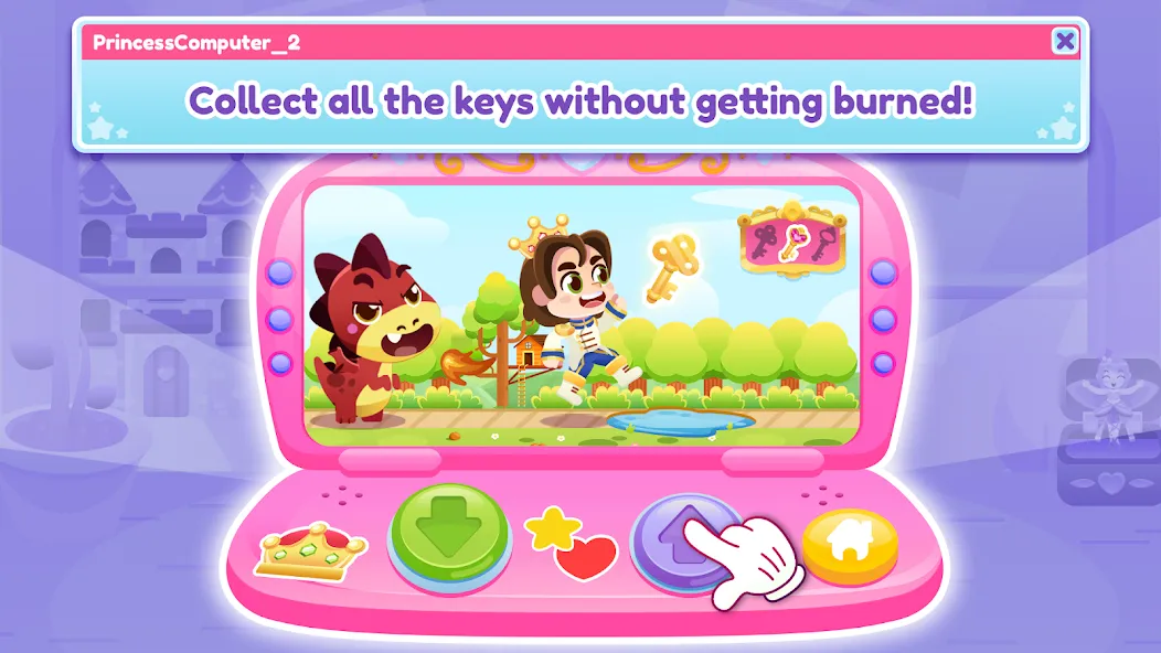 Princess Computer 2 Girl Games  [МОД Много денег] Screenshot 4