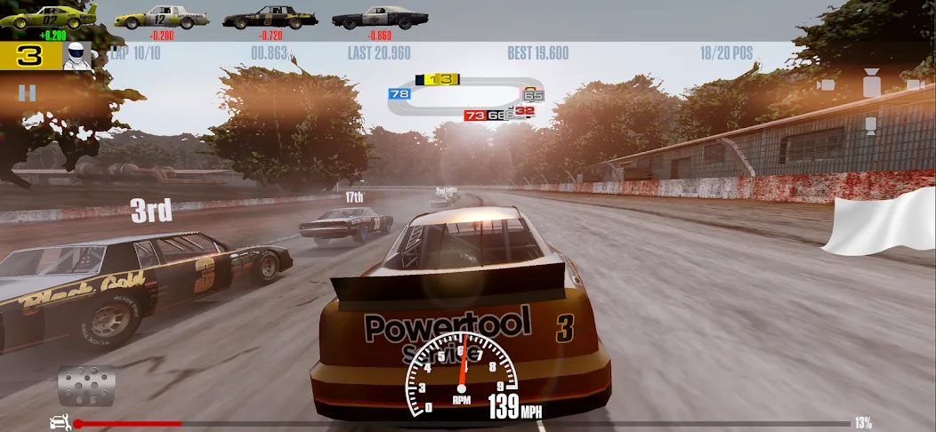 Stock Car Racing (ток Кар Гонки)  [МОД Бесконечные монеты] Screenshot 1