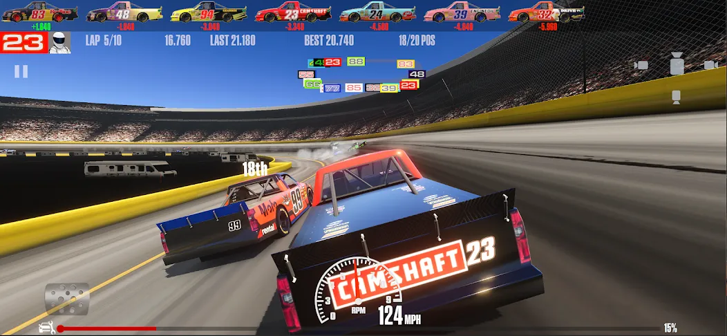 Stock Car Racing (ток Кар Гонки)  [МОД Бесконечные монеты] Screenshot 3