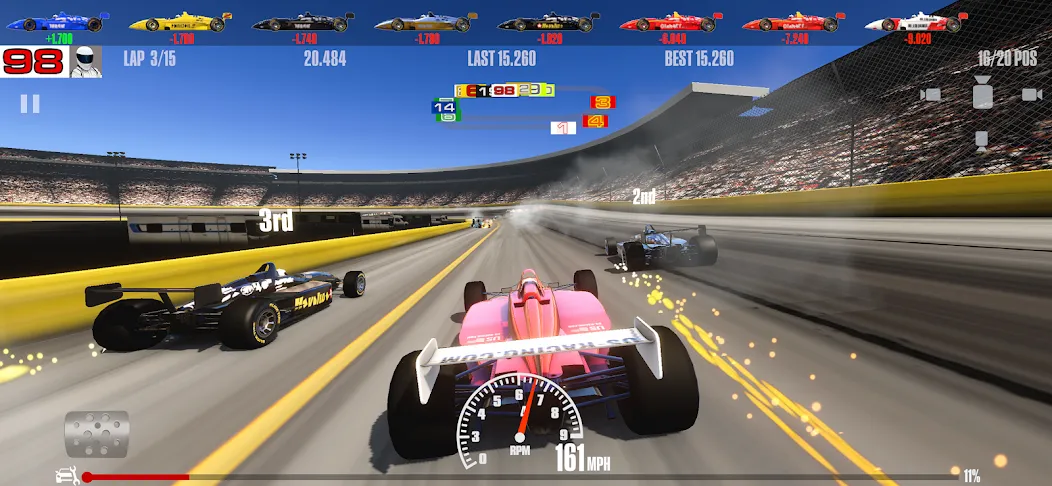 Stock Car Racing (ток Кар Гонки)  [МОД Бесконечные монеты] Screenshot 4