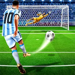 Скачать взломанную Football Strike: Online Soccer (Футбольный забастовка)  [МОД Unlimited Money] - последняя версия apk на Андроид