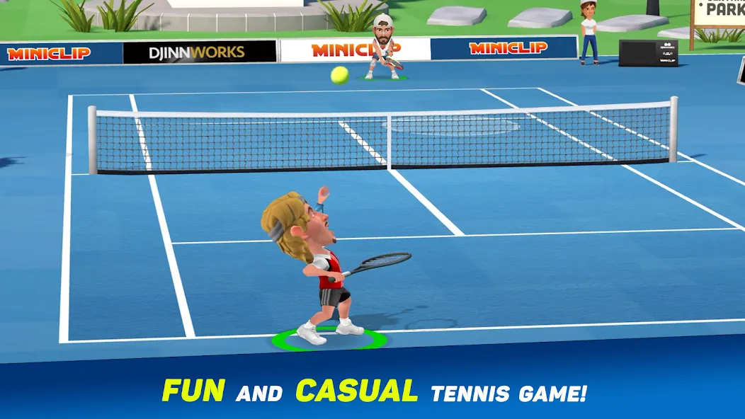 Mini Tennis: Perfect Smash (Мини Теннис)  [МОД Mega Pack] Screenshot 1