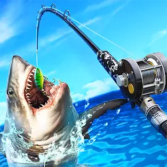 Взломанная Ultimate Fishing! Fish Game  [МОД Меню] - полная версия apk на Андроид